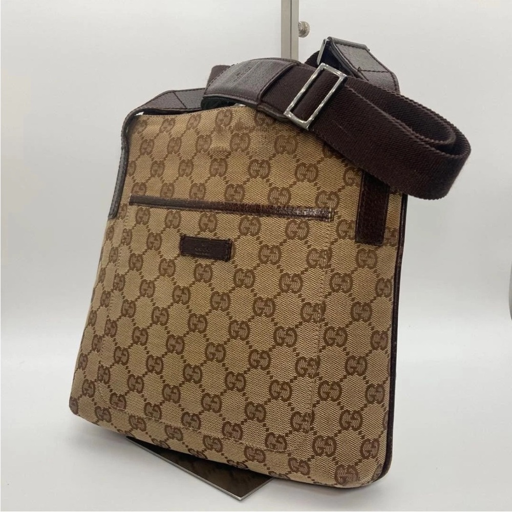 Gucci Brown and Tan Shoulder Bag